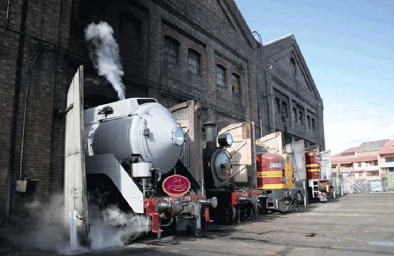 Eveleigh Railway Yard and Engineering Worshop