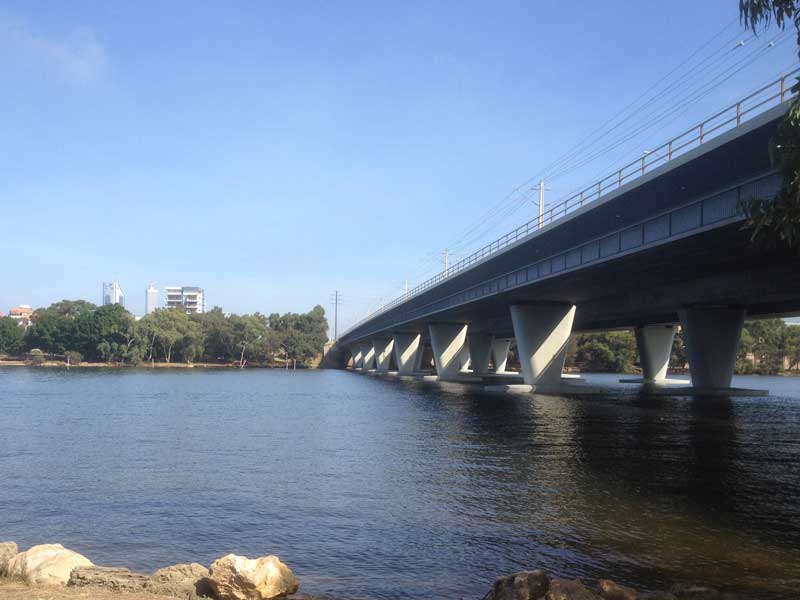 Bunbury Bridge, East Perth, WA