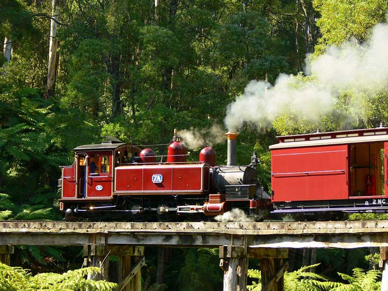 Monbulk Creek Trestle Bridge, Vic