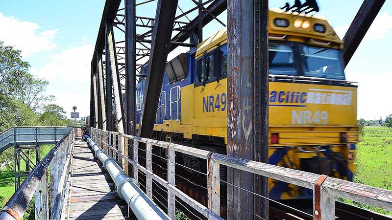 Macleay River railway bridge, NSW