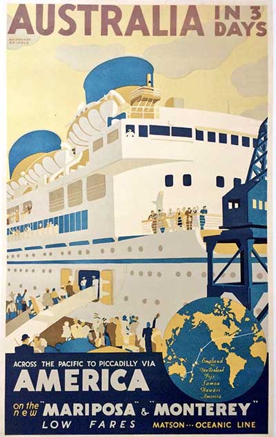 matson line poster